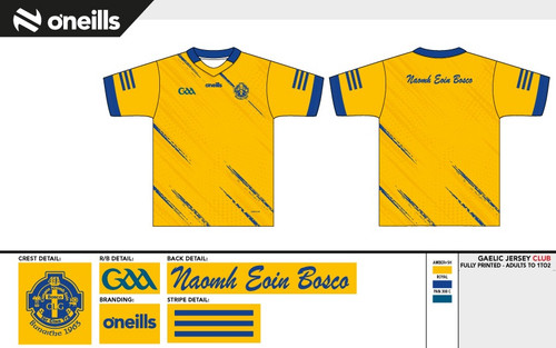 St. John Bosco Club Jersey GAA (Adults)
