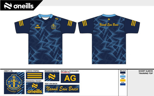 St. John Bosco Training Jersey Sky (Kids)
