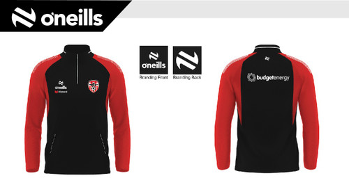 Derry City FC Academy Odin Brushed Half Zip Top (Adults)