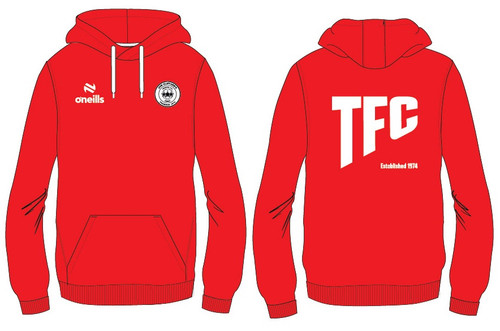 Tristar FC ESSENTIALS Fleece Pullover Hoodie Red (Adults)