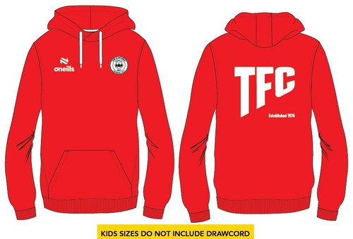 Tristar FC ESSENTIALS Fleece Pullover Hoodie Red (Kids)