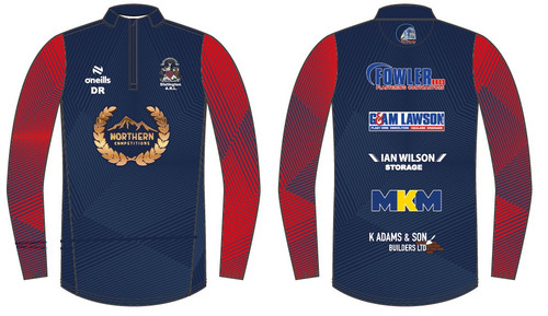 Distington RL Murray Printed Half Zip (Kids)