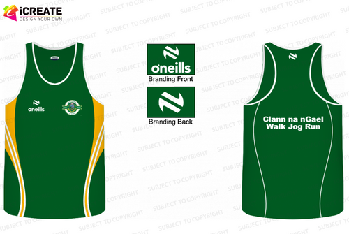 Clann Na nGael Team Vest Top WJR (Adults)
