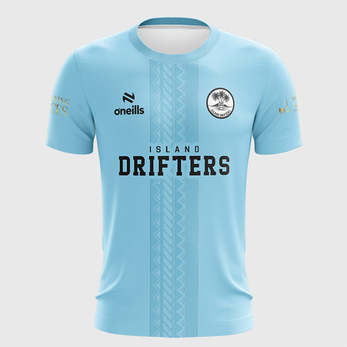 Island Drifters RFC Rugby Jersey Sky Training Shirt Style 2 (Adults)