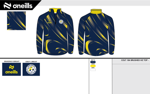 Sion Swifts FC Colt Brushed Half Zip Top (Kids)