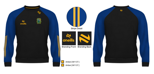 St. Brigids GAC Oslo Crew Neck Fleece Ladies Sweatshirt 2026 (Adults)