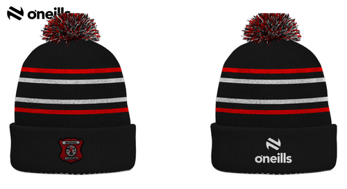 Beragh Red Knights Bluestack Knitted Bobble Hat (Kids)