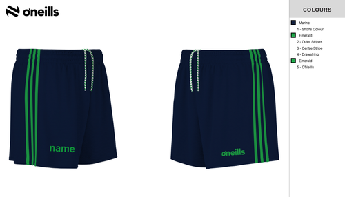 St. Colmcilles PS Claudy Mourne Shorts (Kids)