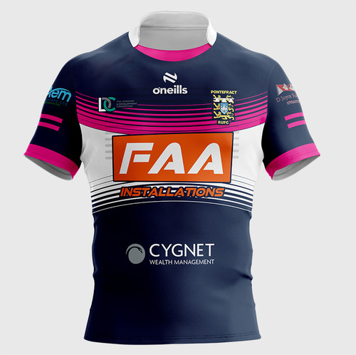 Pontefract RUFC Team Girls Short Sleeve Match Jersey (Adults)