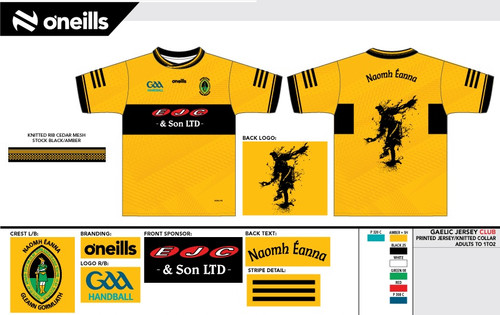 Naomh Eanna Handball Jersey (Adults)