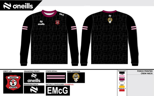 Beragh Red Knights Force Warmup Top (Adults)