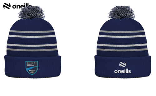 University of Greater Manchester Bluestack Knitted Bobble Hat (One Size)