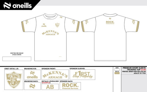 Cuchulainns HC Team Short Sleeve Training Top (Kids)