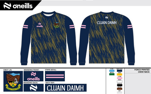 Clonduff Force Warmup Top (Adults)