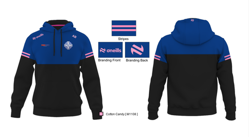Clan Na Gael Clearbrook Fleece Pullover Hoodie Pink (Adults)