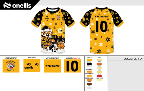 Goole Town Tigers Christmas Jumper Jersey 1 (Kids)