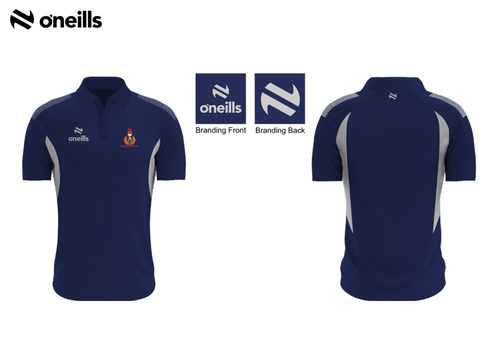 Crowborough RFC Odin Polo Shirt Club Crest (Adults)