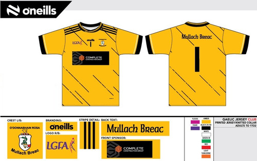 Mullabrack GFC Jersey (Kids)