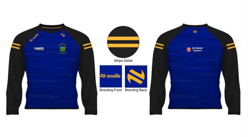 Limavady Wolfhounds Voyager Brushed Crew Neck Sweatshirt (Adults)