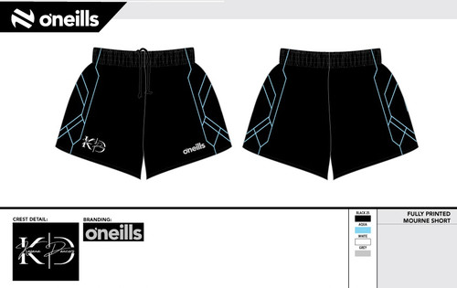 Kasana Dancers Mourne Printed Shorts (Adults)