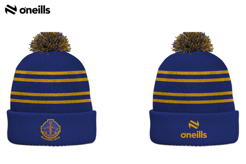 St. John Bosco Bluestack Knitted Bobble Hat (One Size)