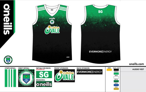 Faughanvale AFL Style Vest (Adults)
