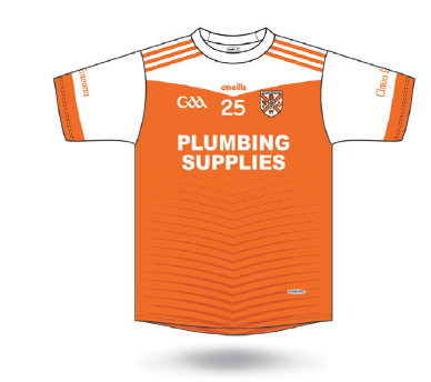 Clann Éireann GAA Jersey Tangerine (Adults)