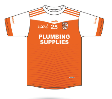Clann Éireann LGFA Jersey Tangerine (Kids)