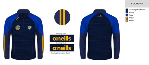 Cuchulainn An Ghleanna Oslo Brushed Half Zip Top - Camogie (Kids)