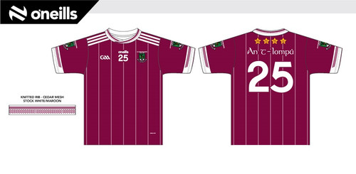 Tempo Maguires GAC Home Gaelic Jersey - No Sponsor (Kids)