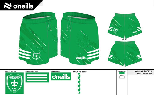 Drumragh GAC Playing Shorts (Kids)