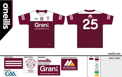Drumgath Home Playing Jersey (Kids)