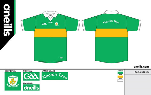 Naomh Trea Retro Jersey Style 2 (Kids)
