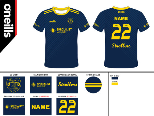 Maghera Strollers FC Jersey (Adults)