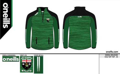 City of Derry RFC Sierra HZ Brushed (Kids)