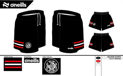 Moortown GAC Ladies Mourne Shorts (Kids)