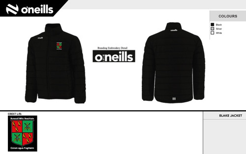 Bunscoil Mhic Reachtain Blake Padded Jacket (Adults)