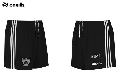 Clonoe O'Rahillys Mourne Shorts Black (Youths)