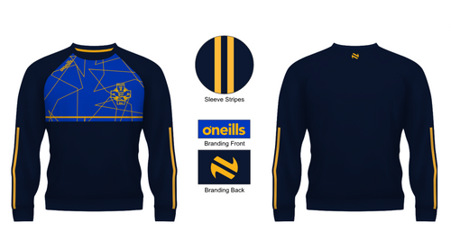 Naomh Treasa Dolmen Fleece Crew Neck Top (Adults)