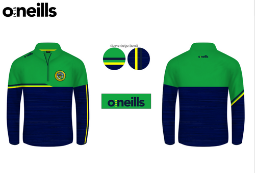 Ballyholland Harps Nevis Brushed Half Zip Top (Adults)