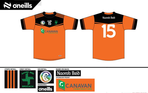 Brocagh Naomh Brid Team Jersey Camogie (Adults)
