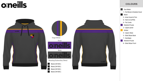 Carryduff Auckland Overhead Fleece Hoodie (Adults)