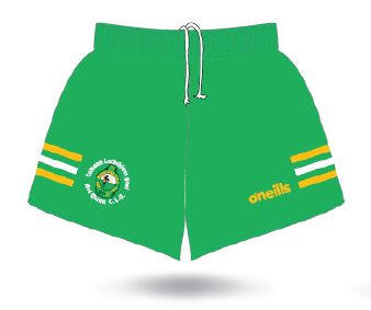 Ardglass Mourne Printed Green Shorts (Adults)