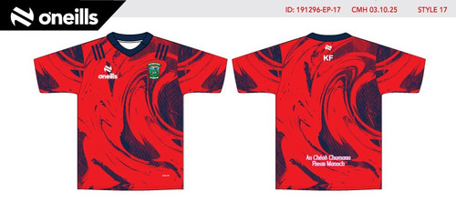 Newtownbutler GAC Red Training Top (Kids)