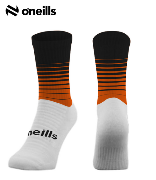 Erins Own Lavey GAC Koolite Max Midi Socks Black (Kids)