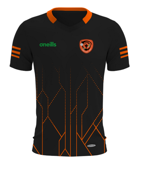 Erins Own Lavey GAC Black Short Sleeve Training Top (Adults)