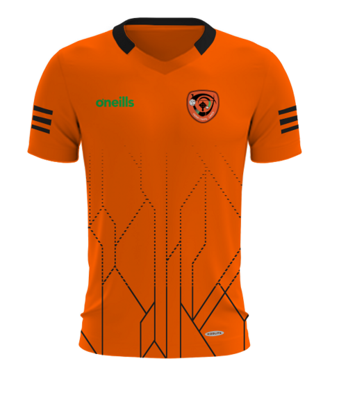 Erins Own Lavey GAC Tangerine Short Sleeve Training Top GAA (Kids)