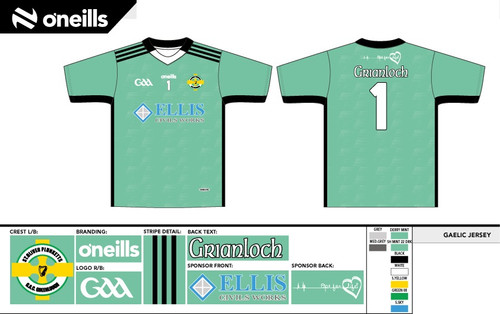 Greenlough GAC Keepers Jersey (Kids)