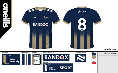 Ulster University Team Sports Team Jersey Soccer (Adults)