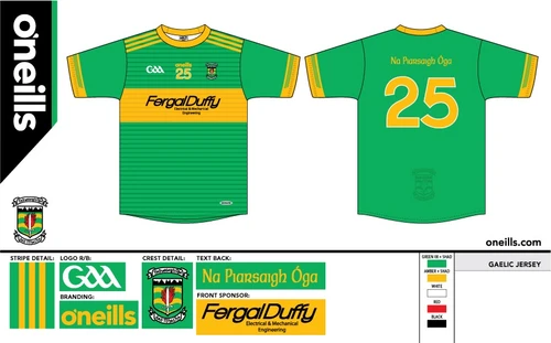 Pearse Ogs GAC Home Jersey GAA (Adults)